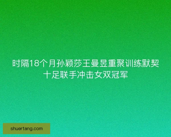 时隔18个月孙颖莎王曼昱重聚训练默契十足联手冲击女双冠军